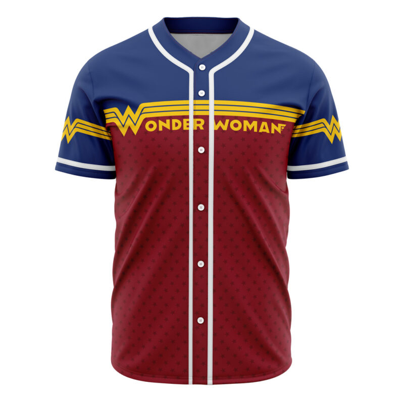 Wonder Woman DC Comics Baseball Jersey