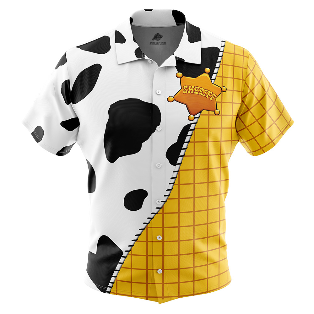 Woody V2 Toy Story Button Up Hawaiian Shirt