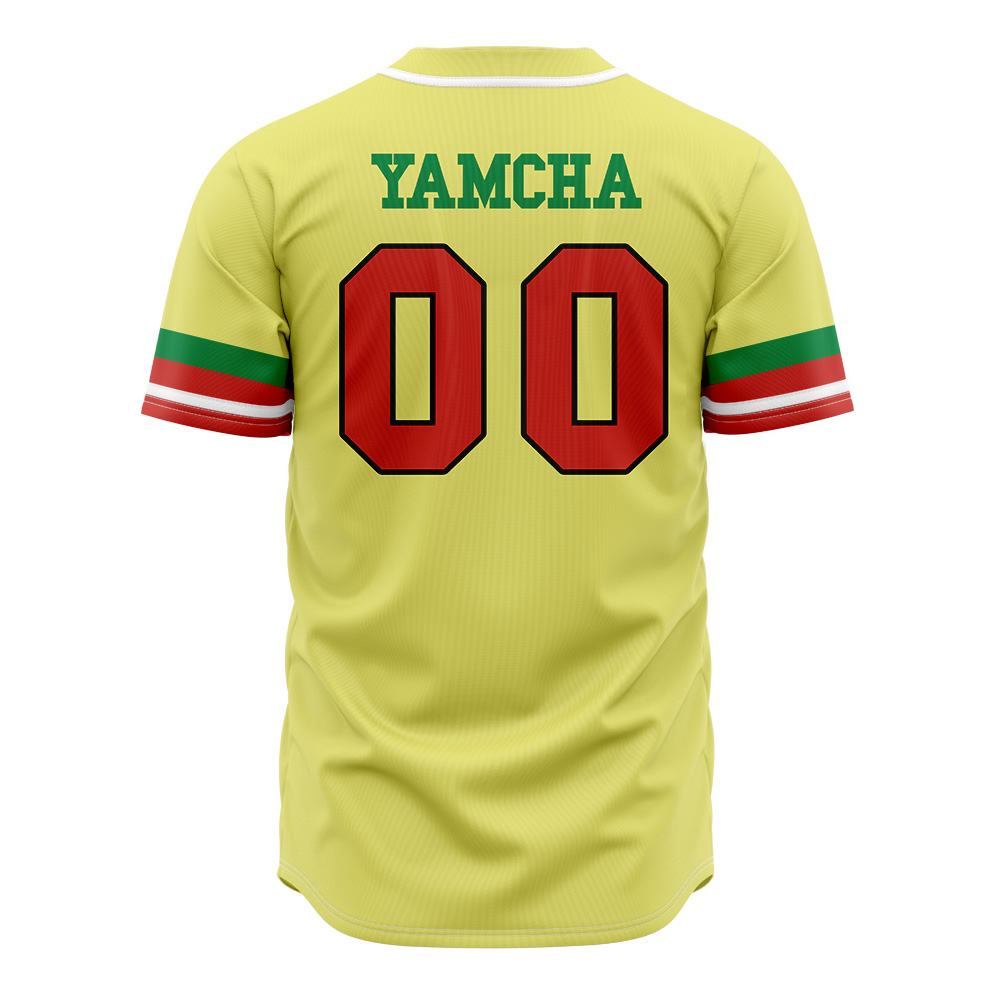 Yamcha Taitans DBZ Baseball Jersey