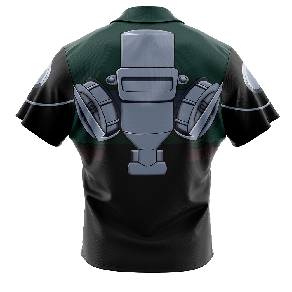 Yeagerist Attack on Titan Button Up Hawaiian Shirt