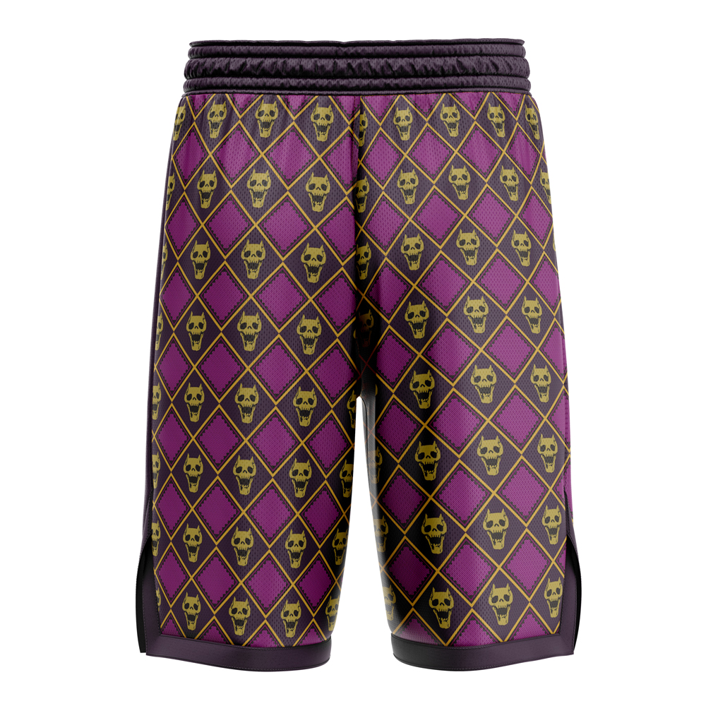 Yoshikage Kira Killer Queen Jojo’s Bizarre Adventure Basketball Shorts