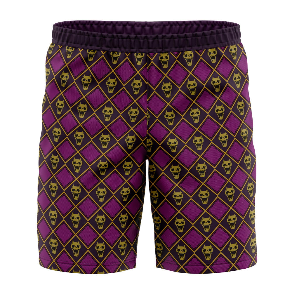 Yoshikage Kira Killer Queen Jojo's Bizarre Adventure Board Shorts Swim Trunks