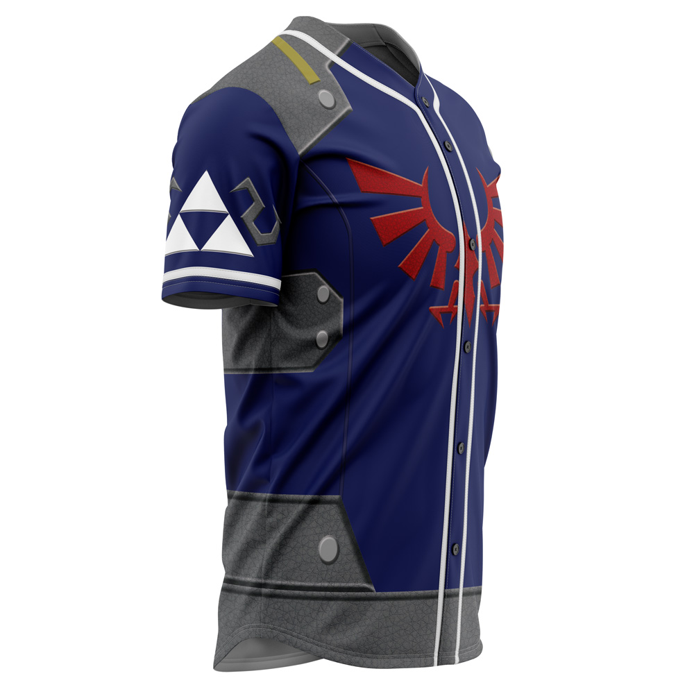Zelda Shield Style Zelda Baseball Jersey