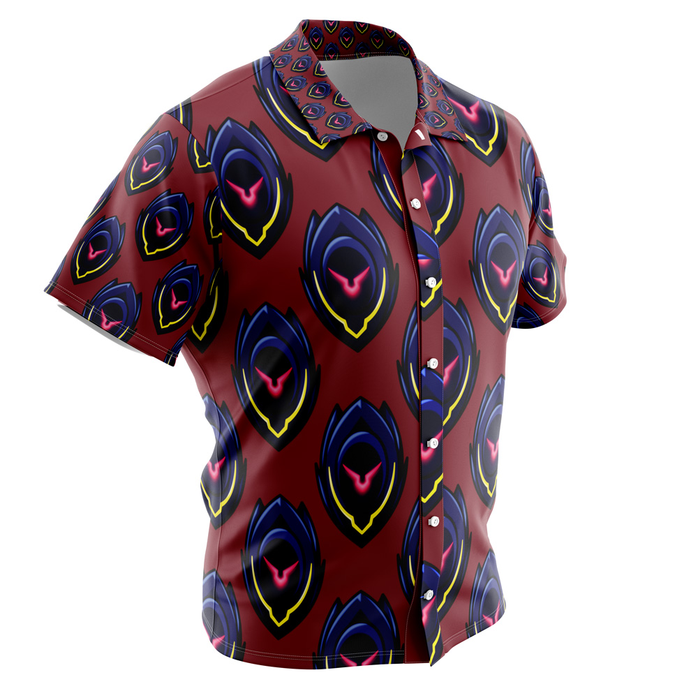 Zero’s Mask Code Geass Button Up Hawaiian Shirt